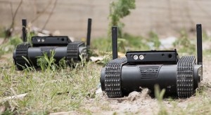 The Dogo robot, pictured, was designed by the Israeli high-tech firm General Robotics Ltd. Photo: General Robotics Ltd.