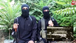 ISIS terrorists. Photo: nrg/Screenshot.
