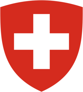 The Swiss coat of arms. A Swiss lawmaker introduced a bill that would stop all state funding to groups who support boycotts of Israel. Photo: Wikimedia Commons.