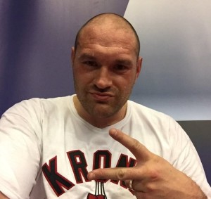 British boxer Tyson Fury claimed Jews "own all the banks, all the papers all the TV stations." Photo: Twitter.