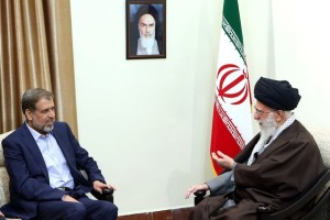 In a meeting between Iran's Ayatollah Ali Khamenei (R) and Islamic Jihad leader Ramadan Abdullah, the Iranian leader called the US its greatest enemy, followed by Israel. Photo: Khamenei.ir