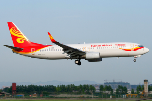 A Hainin Airlines Boeing 737-800. Credit: Wikimedia Commons.