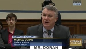Michael Doran said the White House launched a public smear campaign against Israeli Prime Minister Benjamin Netanyahu as part of its strategy to garner support for the Iran nuclear deal. Photo: Video Screenshot. 