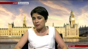 UK Labour Party antisemtism probe chairwoman Sami Chakrabarti. Photo: YouTube.
