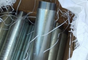 The Gaza-bound supplies for weapons manufacturing intercepted by Israel on Thursday. Photo: Israeli Defense Ministry Crossings Directorate.