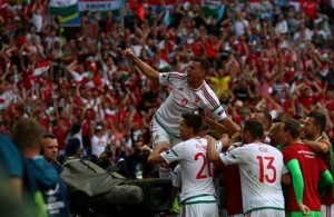 Hungary vs. Iceland at Euro 2016. Photo: Facebook.