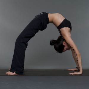 A yoga posture. Photo: Wiki Commons. 