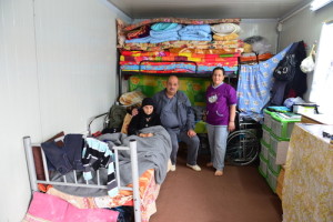 Displaced Christians in cramped living conditions in Erbil, the largest city in Iraqi Kurdistan. Photo: Aid to the Church in Need.