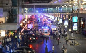 Ataturk Airport in Istanbul, following the multiple suicide-bombing attack on Tuesday. Israelis condemned the deadly attack. Photo: Twitter.