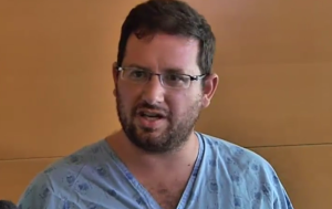Haggai Klein, who tried to stop the Sarona terrorists earlier this month. Photo: Channel 2/Screenshot.