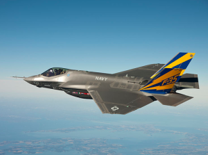 The new Lockheed Martin F-35 Lightning II fighter jet that was unveiled. Photo: Andy Wolfe via Wikimedia Commons.