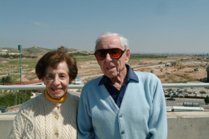 The late Dr. Howard and Lottie Marcus, whose estate donated $400 to Ben-Gurion University of the Negev. Photo: Dani Machlis/BGU.