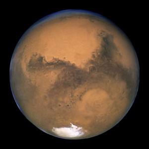 Mars. NASA plans to send a manned mission to Mars in the 2030s. Photo: NASA.