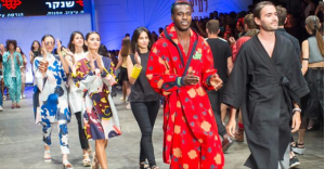 The graduate fashion show at Shenkar in 2015. The college is listed as one of the best fashion schools in the workd.