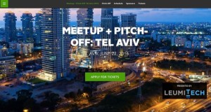 TechCrunch's first start-up meetup + pitch-off will be held in Tel Aviv on June 22. Photo: Screenshot from TechCrunch.com.