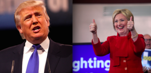 Donald Trump and Hillary Clinton denounced the Tel Aviv terrorist attack. Photo: Gage Skidmore via Wikimedia Commons.