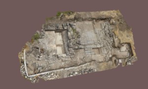 Pictured is what is believed to be an ancient Greek sanctuary dedicated to the god of Pan discovered in the ancient city of Hippos. Photo: Zinman Institute of Archaeology. 