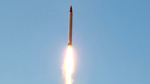 An Iranian Emad ballistic missile. Photo: Wikipedia.