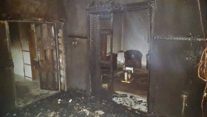 The aftermath of a Duma arson attack. Photo: Wikipedia.