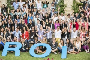 The "changemakers" who recently gathered in Jerusalem for the 2016 ROI Summit. Photo: Snir Katzir.