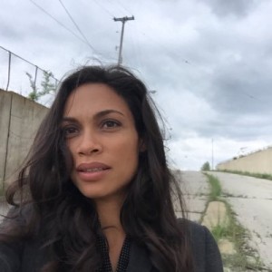 Actress Rosario Dawson called out the DNC for its "willingness to be antisemitic" to Vermont Senator Bernie Sanders. Photo: Twitter.