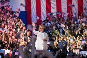 Hillary Clinton secured the Democratic Party's White House nomination. Photo: Twitter.