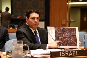 Ambassador Danny Danon addressing the Security Council. Photo: Courtesy.  