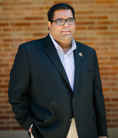 Milan Chatterjee was condemned by UCLA administration for his attempt to remain neutral on matters concerning the Israeli-Palestinian conflict. Photo: UCLA GSA.