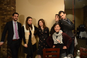 Nathan Shairo, Leah Gottfried, Sara Scur, Jessica Schechter, Danny Hoffman and Noam Harary of "Soon By You"