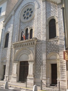A Jewish synagogue in Nice, France. Following a terror attack in Nice, Jews there are worried they will be the next intended terror target of jihadists. Photo: Wikimedia Commons.