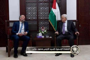 PA President Abbas  with  