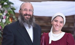 Rabbi Michael Mark and his wife Hava. Photo: Courtesy of the Mark family.