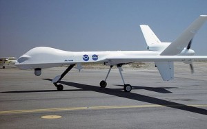 A drone stationed at a US Air Force base. Photo: Wikimedia Commons.
