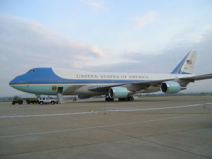 A US Air Force One plane. Israel is poised to get its own version of America's Air Force One. Photo: Wikimedia Commons.