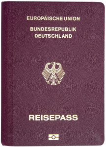 A German passport. Photo: Wikipedia.