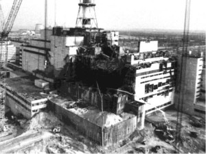 The Chernobyl power plant disaster. Photo: Wikipedia.