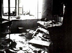A ransacked house in the Jewish quarter of Hebron following the 1929 massacre. Photo: Wikipedia.