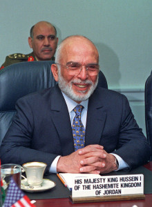 Jordan's King Hussein I.  Photo: DoD/Helene C. Stikkel.