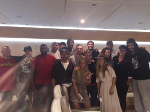 Omri Casspi Foundation delegation 2nd annual trip to Israel. Photo: Instagram.