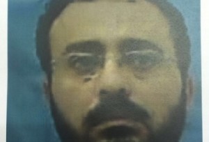 United Nations aid worker Wahid Abdullah Burash was arrested by the Shin Bet. Photo: Shin Bet security force. 