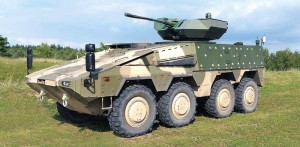 An armored vehicle equipped with the Samson MK II system. Photo: Rafael Advanced Defense Systems.