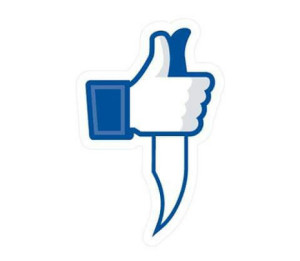One of many memes used to incite stabbing attacks against Israelis. Photo: Facebook.