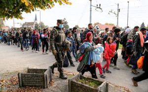 Syrian refugees in Europe. Credit: Wikimedia Commons.