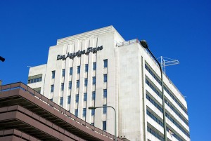 The LA Times building. Photo: Wiki Commons. 