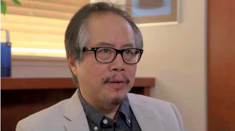 Stanford Professor of Comparative Literature David Palumbo-Liu. Photo: Youtube screenshot.