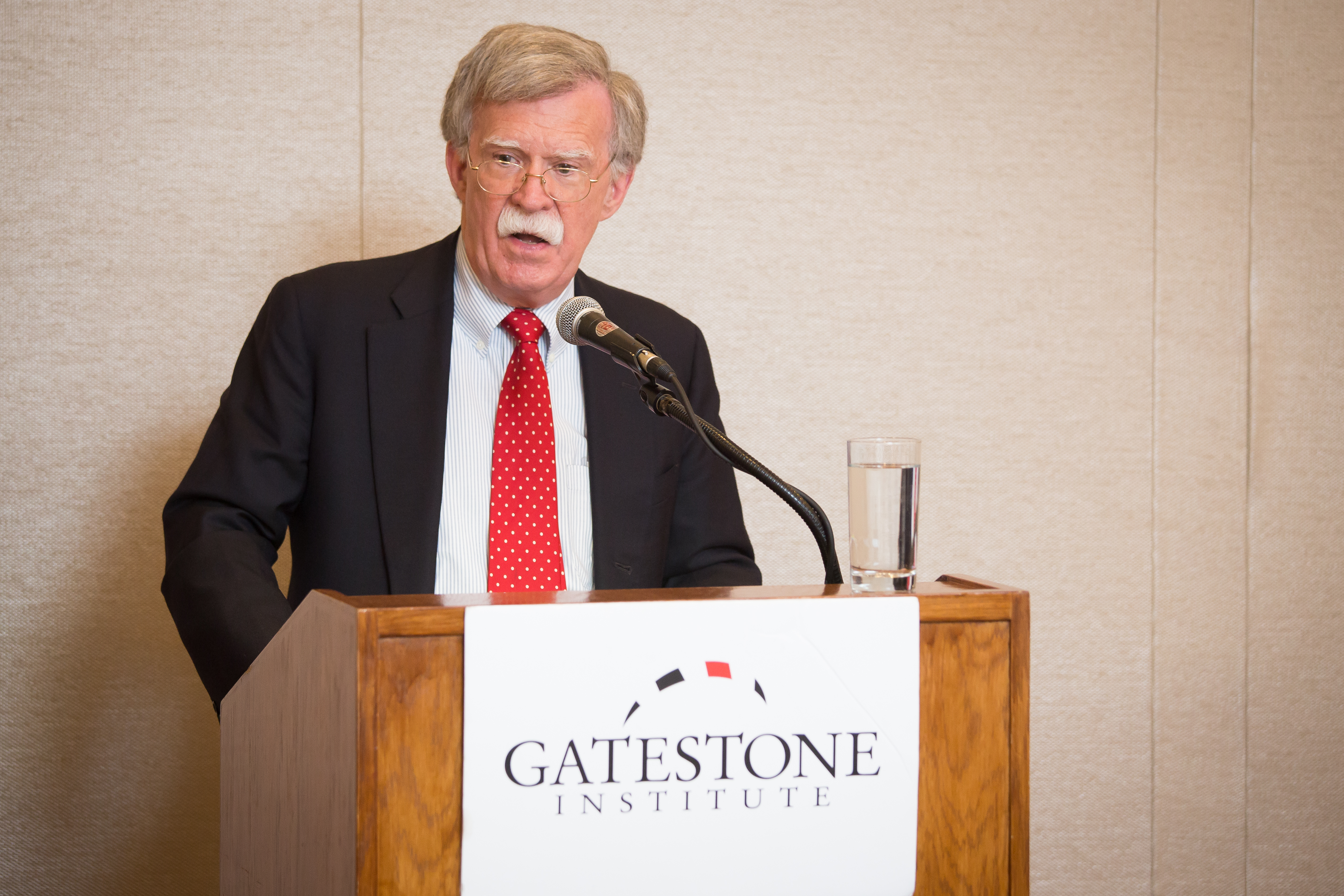 John Bolton. Photo: Raymond Hamlin. Courtesy/Gatestone.