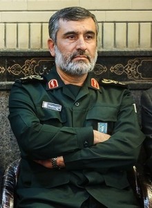 Brigadier General Amir Ali Hajizadeh, the head of the IRGC’s Aerospace Force. Photo: Mohammad Ali Marizad via Wikimedia Commons.