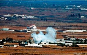 Israeli uav drone downed in Quneitra by Syrian Army. Photo: Alchetron.