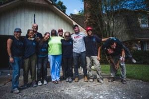 The IsraAID team in Louisiana. Photo: Elise Apap / IsraAID.