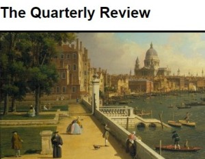 Quarterly Review magazine editor Dr. Leslie Jones is under fire for a reported antisemitic comment she made to a journalist. Photo: Quarterly Review website.